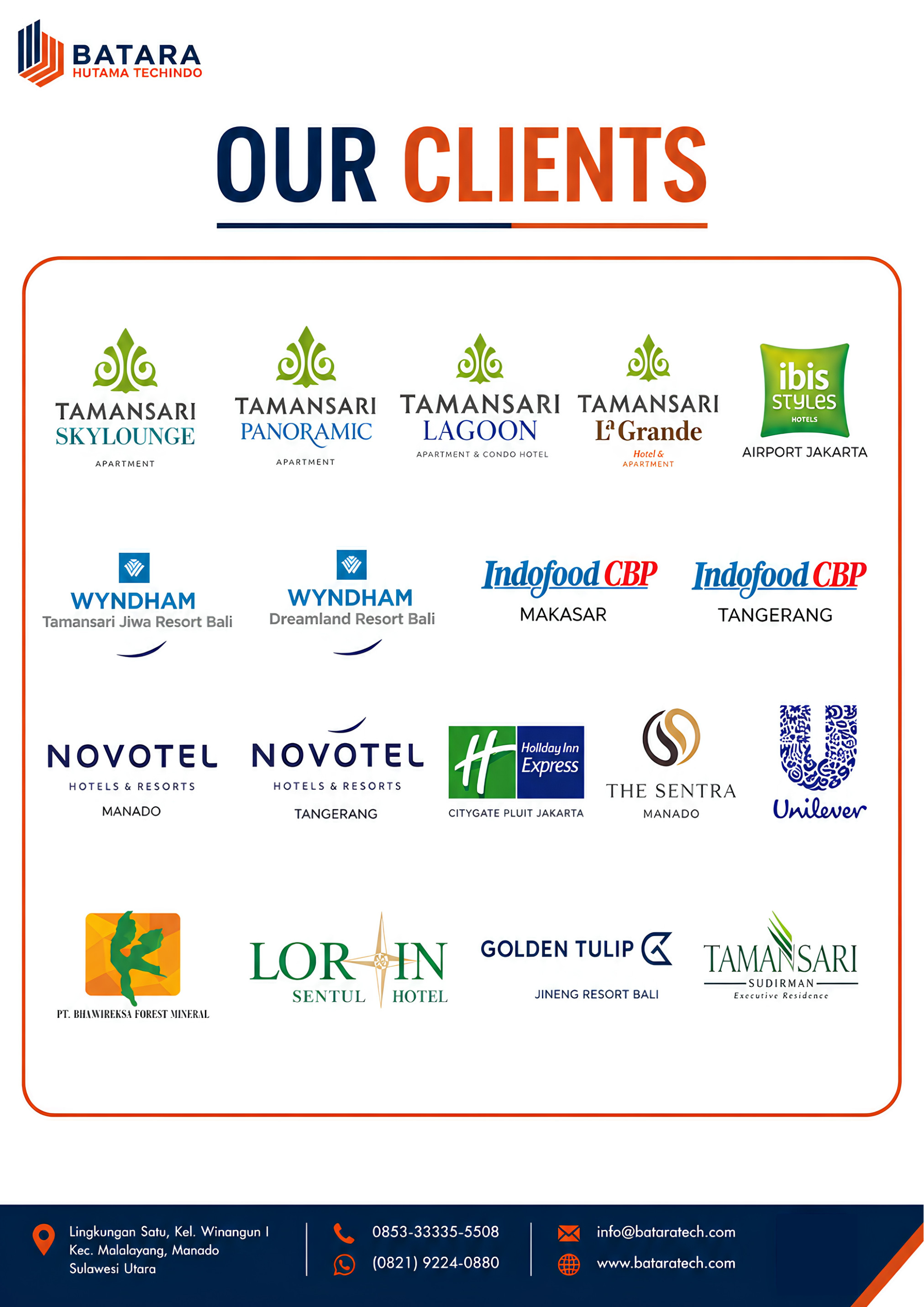 Batara Hutama Techindo clients